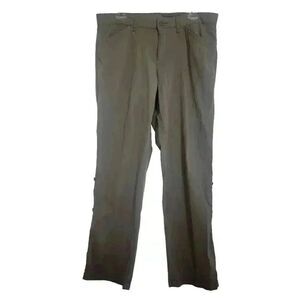 Eddie Bauer Women's Light Brown Nylon/Spandex Climatrail Pants